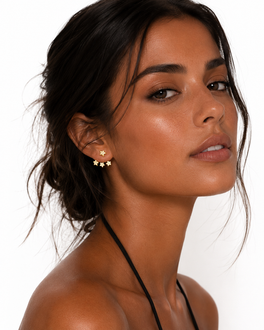 Pendientes White Star