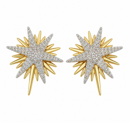 Pendientes Celeste