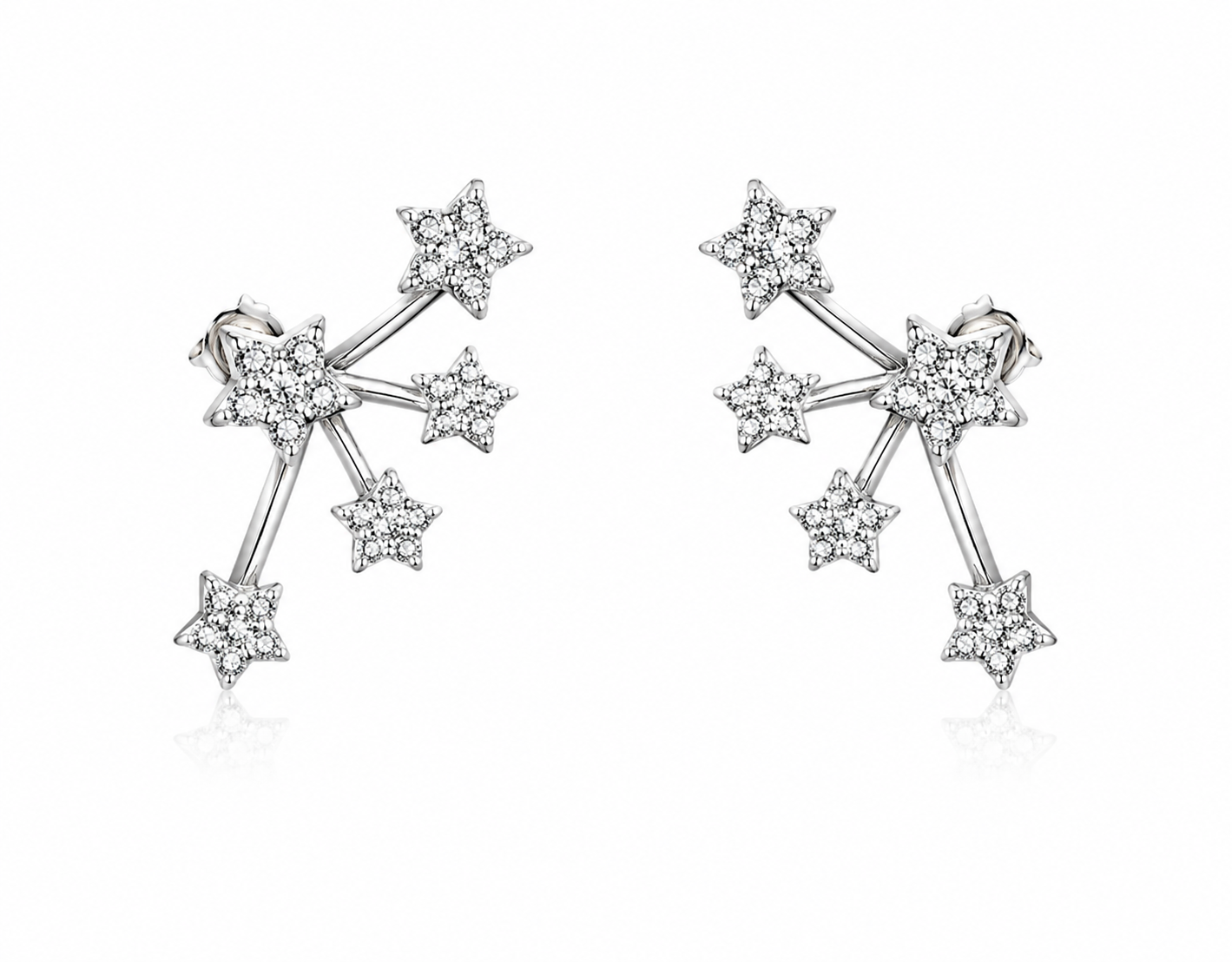 Pendientes White Star