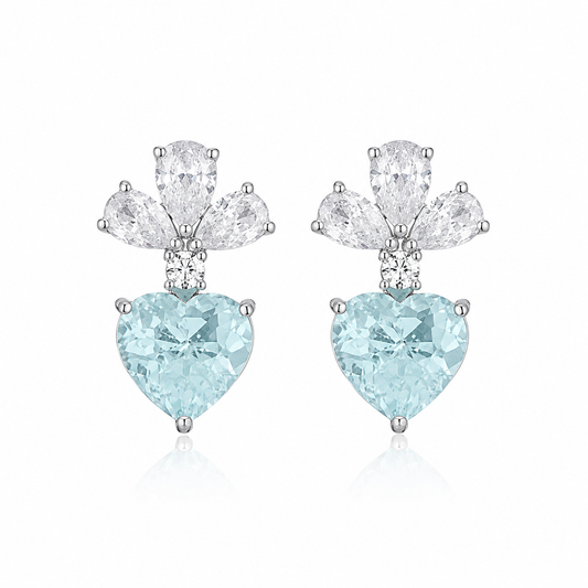 Pendientes Acqua Marina