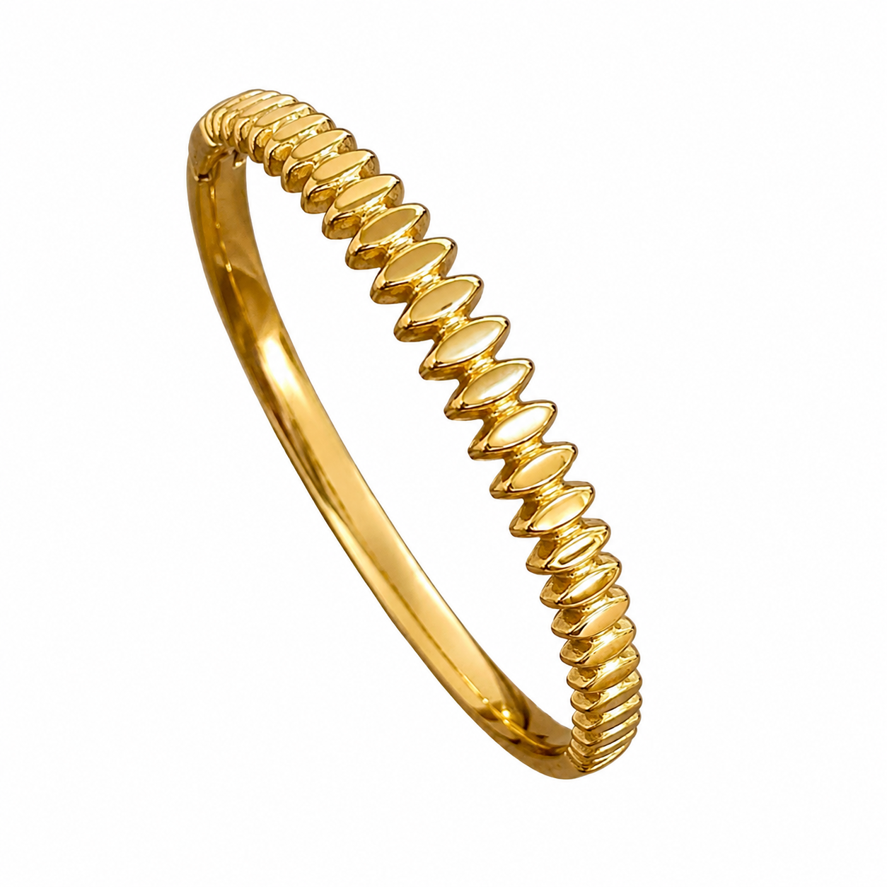 Pulsera Hojas Doradas