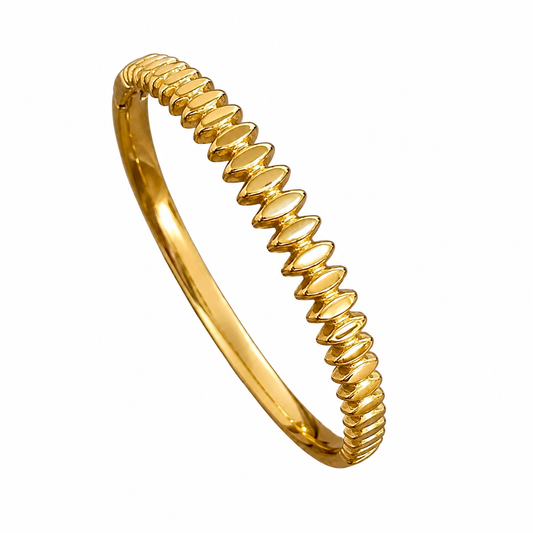 Pulsera Hojas Doradas