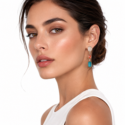 Pendientes Costa Azul