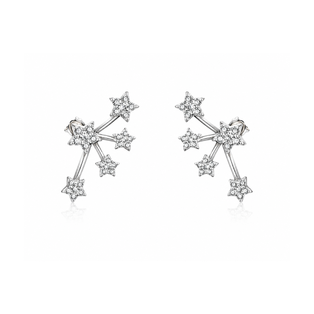 Pendientes White Star