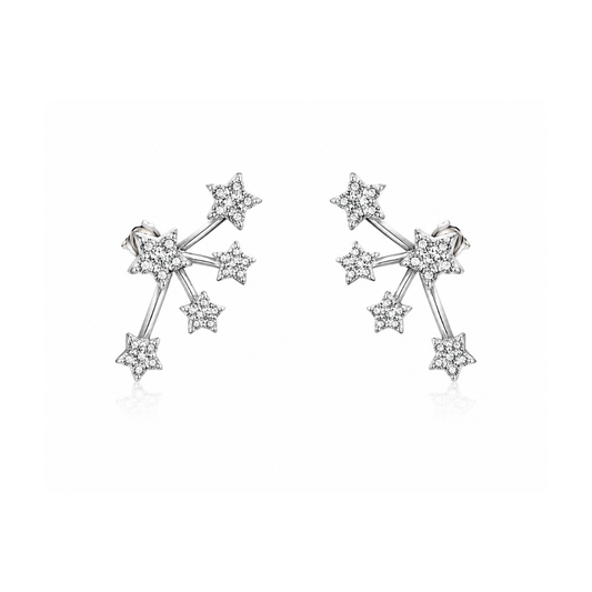 Pendientes White Star