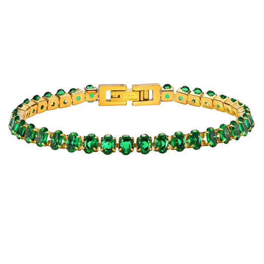 Pulsera Esmeralda de Minas