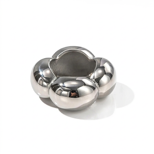 Anillo Silvia Plateado