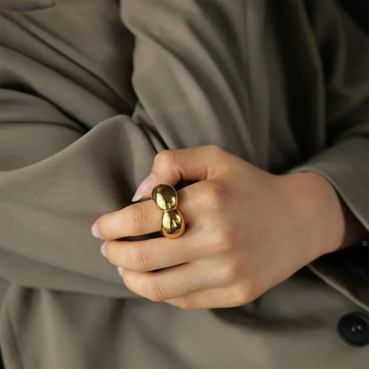 Anillo Silvia Dorado