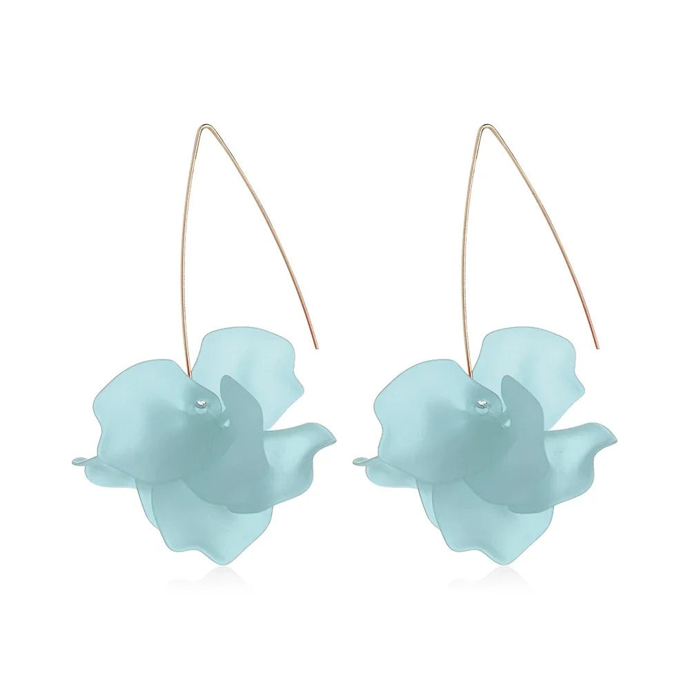 Pendientes Fiore Azul